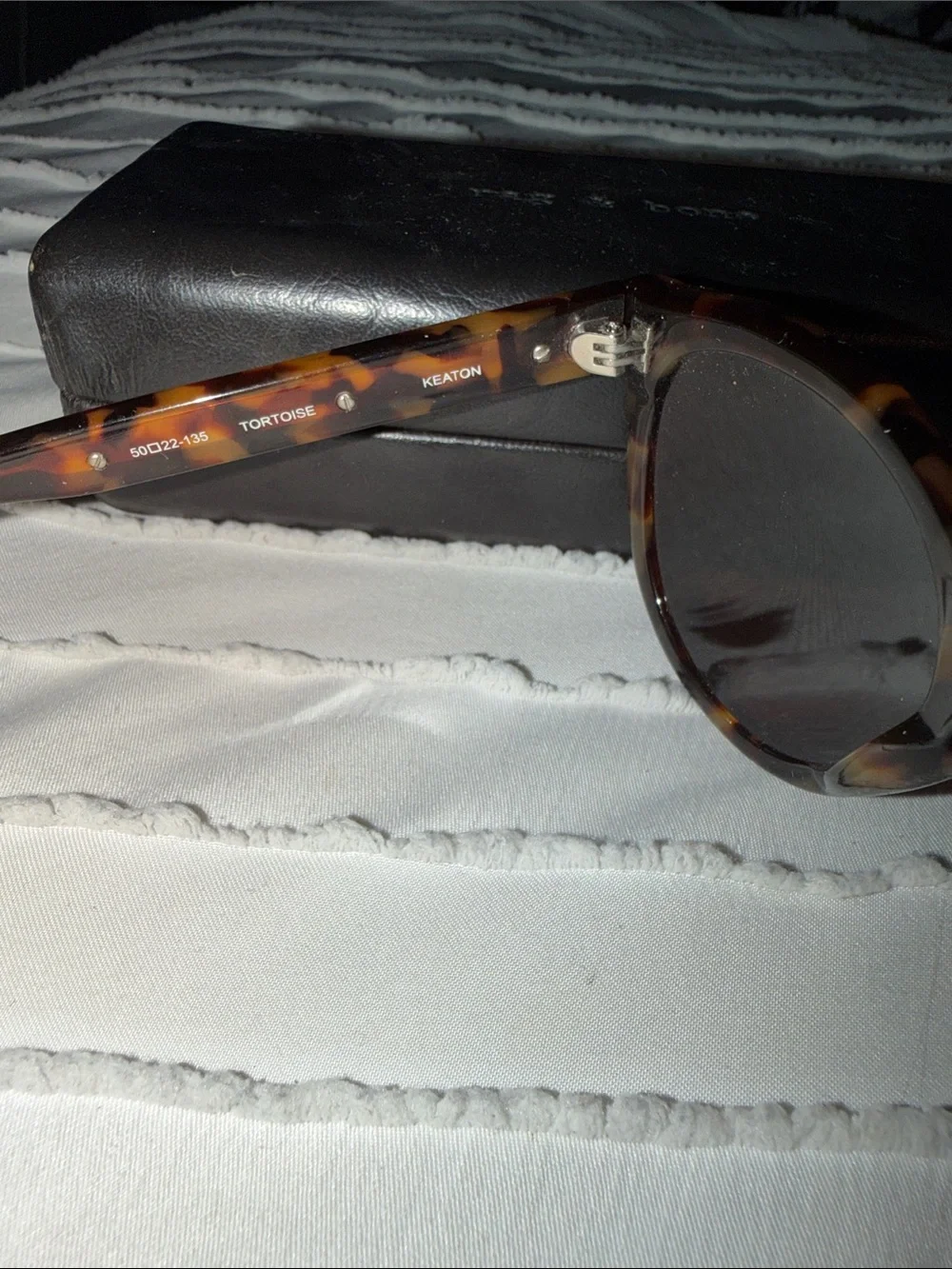 Rag & Bone Unisex Keaton Tortoise Sunglasses